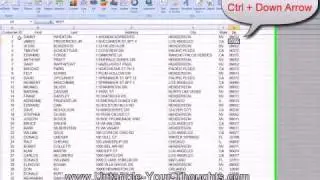 Navigate More Quickly in MS Excel - FreeTutorialExcel.com