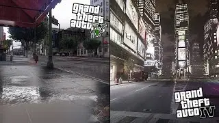 GTA 5 vs GTA 4 - Comparison