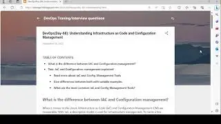 DevOps(Day-68): Understanding Infrastructure as Code and Configuration Management