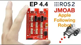 JMOAB x ROS2 | EP. 4.4 | Test Running Apple Following Robot