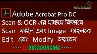 Adobe Acrobat Pro DC - SCAN & OCR | How to use OCR and Scan feature | Adobe Acrobat Pro DC