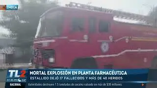 17 MUERTOS EXPLOSION FÁBRICA INDIA
