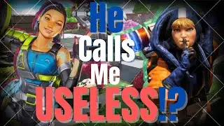Teammate Trash Talks... Is He Better? 😳 Apex Legends
