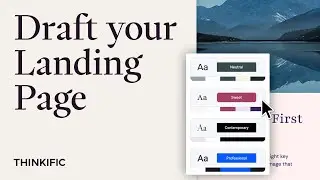 How To Draft A Landing Page