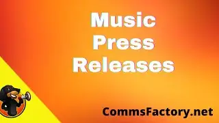 Press Releases for the Music Business
