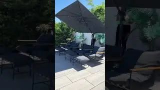 Stay Cool All Summer! Windproof Cantilever Umbrella — Watch How It Transforms Your Outdoor Space!