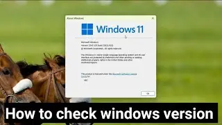 Windows Version kese check karen I How to check windows version in pc/laptop