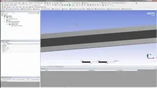 Structural Analysis of a Cantilevered I-beam Using ANSYS and Spaceclaim