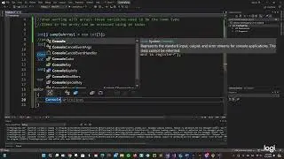 C# Programming - ARRAYS - Student Application registration