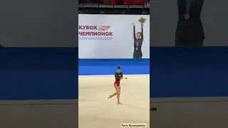 Лала Крамаренко булавы 2024 #rhythmicgymnastics #youtubeshorts #shorts #viral #viralvideo
