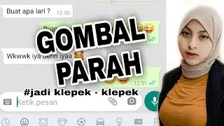 CHAT WA GOMBAL PARAH ke cewek || MEDIA BAPER OFFICIAL 🔴 #9