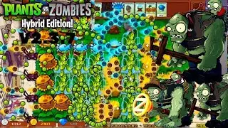 PVZ "Hybrid 2.3.7"Challenge - 6 Plants Vs 9999 Ultra Giga Gargantuar | Who will win?
