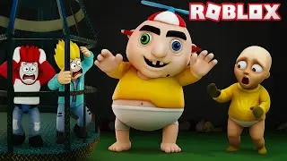 BABY ROBY ESCAPE HORROR 👶👶 The Baby In Yellow In Roblox | Khaleel and Motu Gameplay