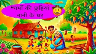 गर्मी की छुट्टियां नानी के घर | Village Summer Vacation Story | Hindi Kahani