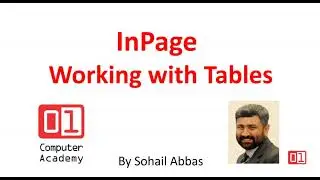 INP08 Working with Tables