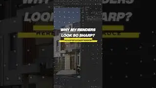 My Secret Sauce for Crisp and Clear Renders!