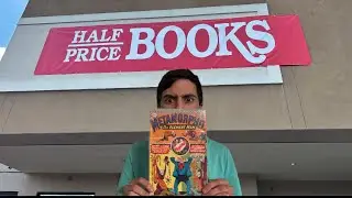 COMIC BOOK HUNTING AT HALF PRICE BOOKS