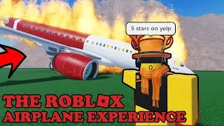 The ROBLOX airplane experience