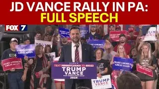 JD Vance Rally: FULL SPEECH