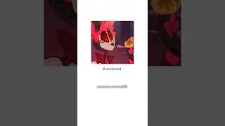 Today I wanted to eat a croissant (Hazbin Hotel Meme)