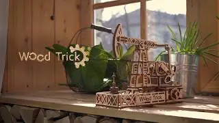 Сборная модель Wood Trick Нефтяная вышка
