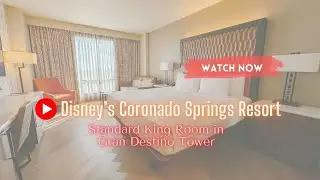Disney’s Coronado Springs Room Tour: Standard King Room in Gran Destino Tower