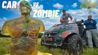 Car vs Zombie Torso 🧟‍♂️ (Slow Motion!!!)