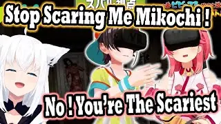 Miko & Subaru Struggles to Even Find the Entrance in VR Horror Game Had Fubuki Dies Laughing!  😂
