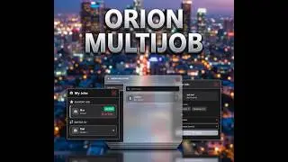 QB Multi Job Managment | Orion FiveM | FiveM Script