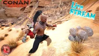 CONAN EXILES Новый старт на ТРИО (New Start PVP server) День 6 Рейт Тайм