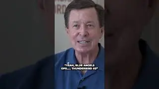Smoking the Blues - the time the Thunderbirds paid the Blue Angels a visit in 1985 ft David Commons