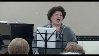 Светлана Литовко. "O cessate di piagarmi" (ария из оперы Скарлатти "Помпей"). Хор Гармония.