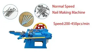 iron nails making machine/concrete nails making machine/Wire Nails Manufacturing Factory