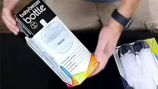Unboxing The Baby Brezza Bottles