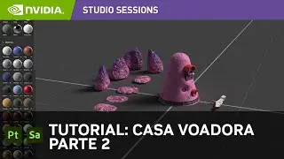 Tutorial: Crie uma Casa Voadora com Anna Natter Parte 2: Adicionando Materiais
