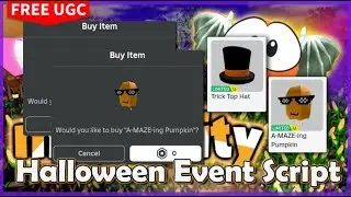 [🎃Free UGC Limiteds] MeepCity Script Hack - Halloween Neighborhood [Pastebin]