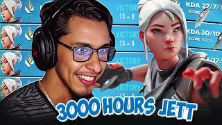 This is what 3000 hours of JETT looks like