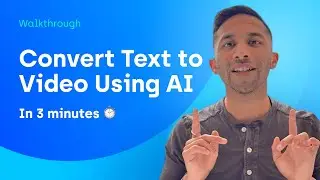 How to Convert Text to Video (With AI Avatars! 🤖)