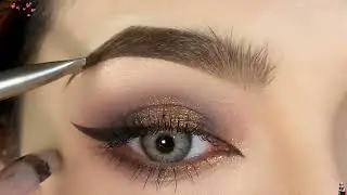 How to draw eyeliner and eyebrows with your hands, you can’t read twice at one time