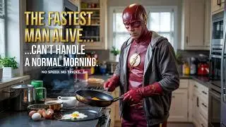 The Flash Tries a Normal Morning Routine (No Speed, No Tricks)