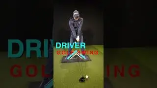 Simple driver golf swing set up trigger