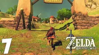 The Legend of Zelda: BotW. Перед выходом Зельда 2 Прохождение. Часть 7 (Деревня Хатено. Институт)