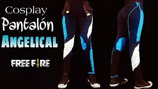 DIY- Cómo Hacer el PANTALÓN ANGELICAL Masculino de Free Fire | COSPLAY | Hacelo Vos