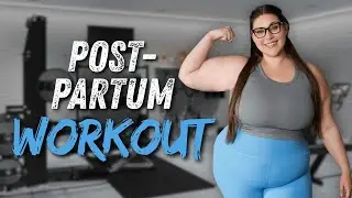 My First Postpartum Workout 💪🏼✨