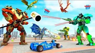 Battles of huge robots with excellent 3D graphics in PvP mode!  Join now!#temugamer