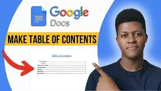 How To Make Table Of Contents in Google Docs (2025)