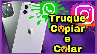 Como Copiar e Colar no IPHONE forma Fácil é Rápido 😲
