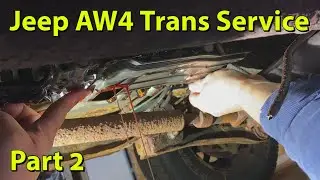 Jeep AW4 Transmission Service - Everything that can go wrong! PART 2