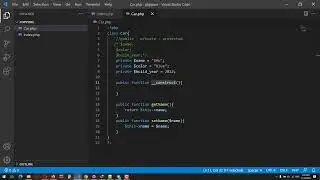 50- PHP Constructor and Destructor