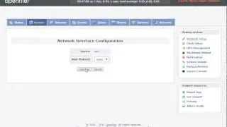 OpenFiler - Network Configuration Part 1
